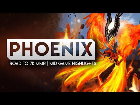 Road to 7k MMR--Phoenix Mid Game Highlights