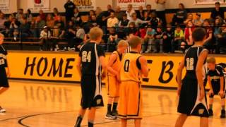 preview picture of video 'Alva Middle School 7th Grade Boys Basketball Game Alva 34 Woodward 37'