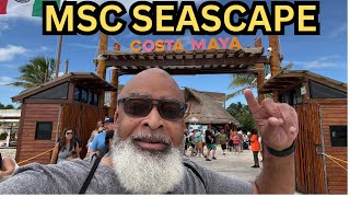 Exploring Costa Maya on MSC Seascape