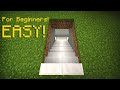 How To Build SECRET BASE In Minecraft Easy