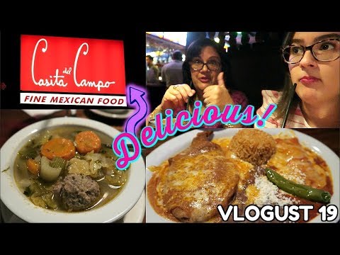 EATING AT CASITA DEL CAMPO! - Food Review #21 ~ VLOGUST 19