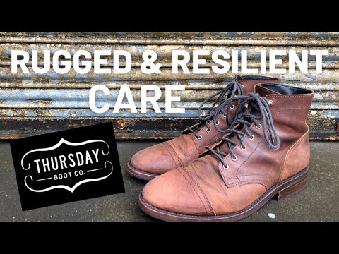 Don't Ruin Your Boots!  - The Correct Way to Clean Rugged & Resilient Thursday Boot Styles