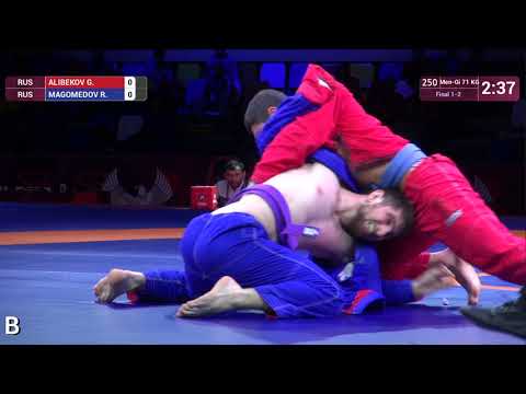 GOLD Men-Gi - 71 kg: G. ALIBEKOV (RUS) v. R. MAGOMEDOV (RUS)