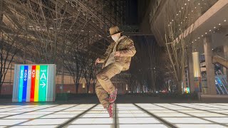 【看起来像在地面上滑行的舞蹈】【在日本最火的舞者】Kazuho Monster