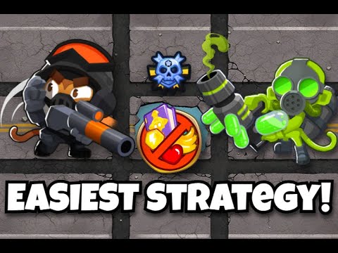 OUTDATED Easiest #Ouch CHIMPS Black Border Guide (No Abilities/Micro) l Update 45.3 (Bloons TD6)