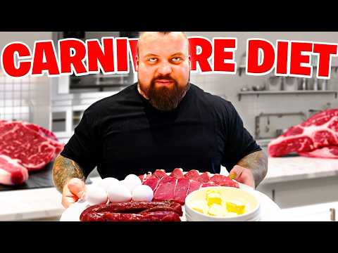 8000+ CALORIES | Carnivore Diet - Eddie Hall ‘Day In The Life’