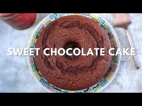 How to make Sweet chocolate cake | Food From Portugal