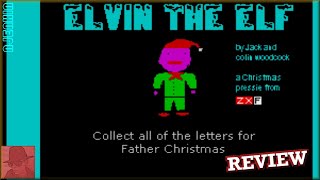 Elvin the Elf : Homebrew from 2006 - on the ZX Spectrum 48K !! with Commentary
