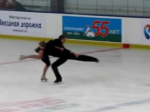 MVI 4476 2012 09 15 Team Russia test skate 09 Ryazanova Tkahenko FD