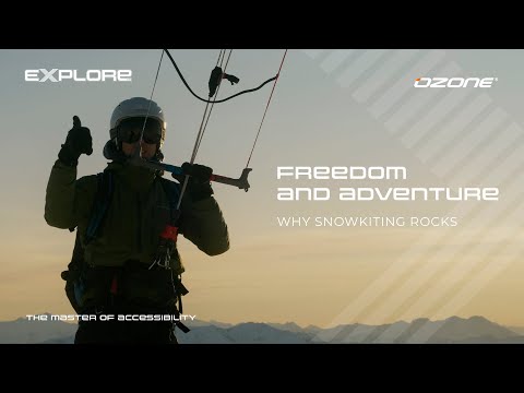 Best trip ever! Snowkiting in New Zealand | Explore V3