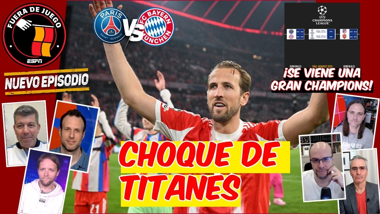 BAYERN MÜNICH llega con MUCHA CONFIANZA ante el PSG en la CHAMPIONS LEAGUE | Fuera De Juego