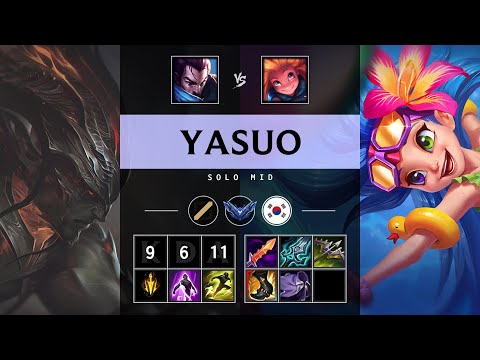 Yasuo Mid vs Zoe - KR Diamond Patch 25.18