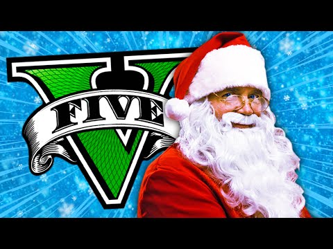 Soy SANTA CLAUS en GTA 5! Grand Theft Auto V - GTA V Mods