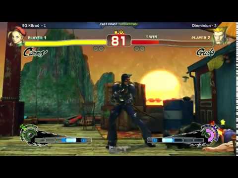 USF4 K-Brad vs Dieminion Losers Finals East Coast Throwdown 2015