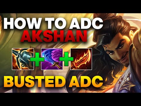 Akshan ADC Gameplay - This Is How You Play Akshan ADC | League of Legends