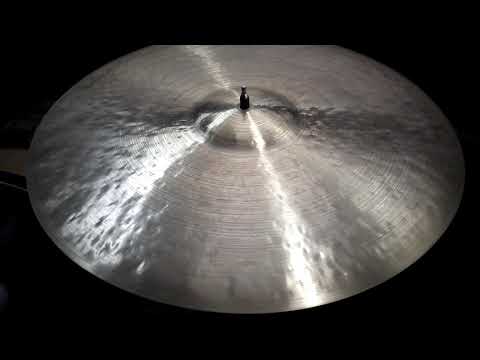 22 Rustico TH LT OHB NP Ride, 2225g - Handcrafted cymbals by Craig LauritsenMOV