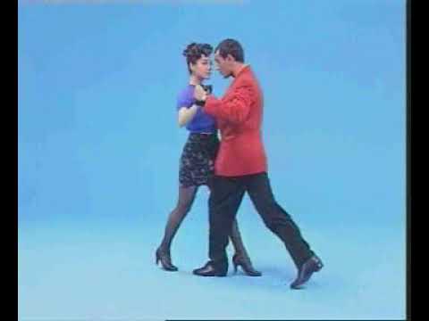 Tango Argentino   Lez 26 Sacada de costado con cambio de frente y voleo