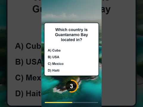 Can You Guess Which Country Hosts Guantanamo Bay? 🤔 #shorts #ytshorts