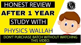 Physics Wallah 🔥 Honest Review After 1 Year Study With Arjuna Batch || Physics Wallah Review ||
