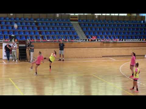 Kielce. Trening piłkarek ręcznych Suzuki Korona Handball (20.07.2921)