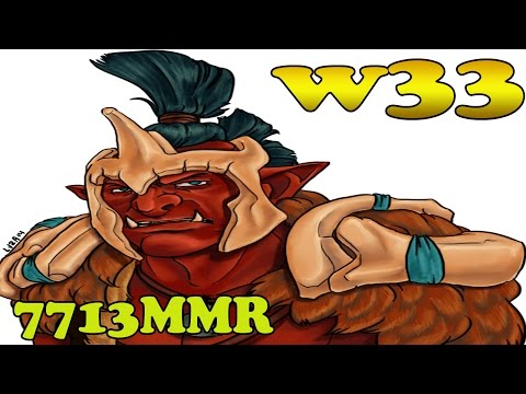 Dota 2 - w33 7713 MMR Plays Troll Warlord Vol 1# - Ranked Match Gameplay