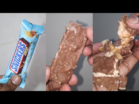 Comparison part - 3 snickers crispy Ice Cream super t😋😍 #Shorts#Snickers#Chocolate#SnickersIcecream