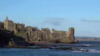 preview picture of video 'Winter Castle And Coast St Andrews Fife Scotland'