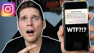 Instagram Action Block 2020 (Why? How to avoid it/get rid of it)