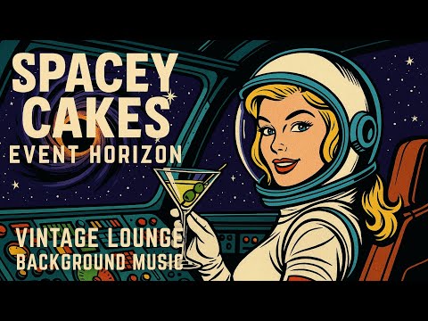 🪐 Spacey Cakes – Event Horizon | Retro Space Lounge Jazz & Cosmic Background Music for Cocktail Hour
