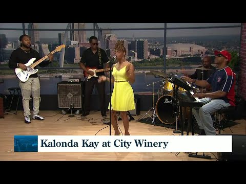 Kalonda Kay performs to promote upcoming City Winery show