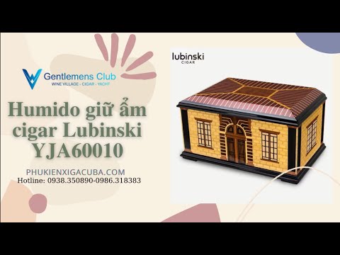 Tủ bảo quản cigar humidor Lubinski YJA60010