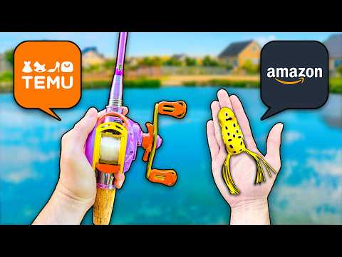 Temu vs Amazon Budget Fishing Challenge