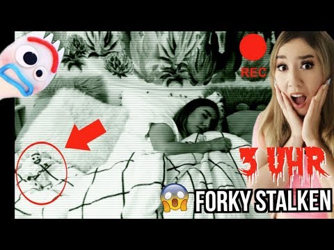 Forky STALKEN für 1 Tag Toy story 4 (FILME DICH niemals um 3 UHR nachts beim SCHLAFEN) Video