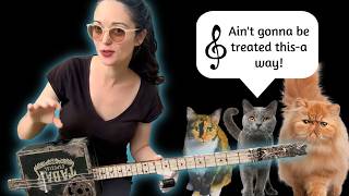 Going Down the Road Feeling Bad - Cover on Cigar Box Guitar: Rustic American Folk Song