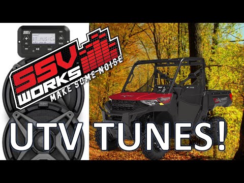 POLARIS RANGER SXS SOUND SYSTEM - SSV WORKS STAGE 1 INSTALL AND REVIEW
