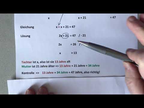 Altersrätsel Übung 1