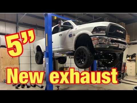 RAM EXHAUST INSTALL | 6.7 CUMMINS | DODGE RAM 3500 | DIESEL |