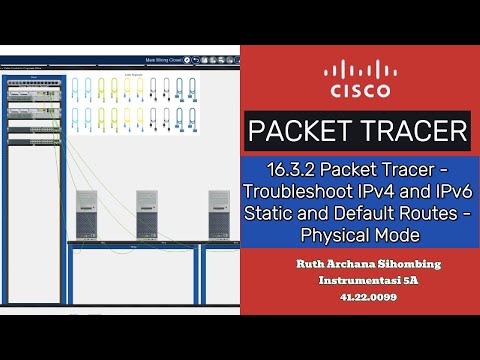 10. 16.3.2 Packet Tracer - Troubleshoot IPv4 and IPv6 Static and Default Routes - Physical Mode-ILM