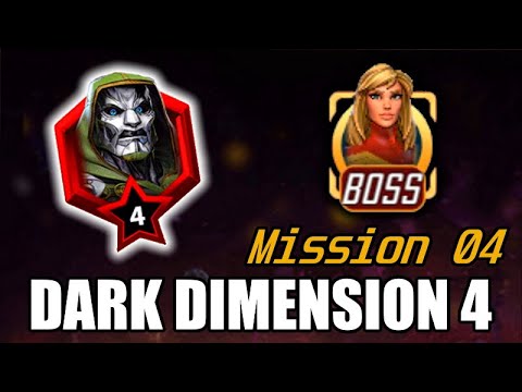 Node 4 | Dark Dimension 4 | Complete Walkthrough | Marvel Strike Force | MSF | DD3