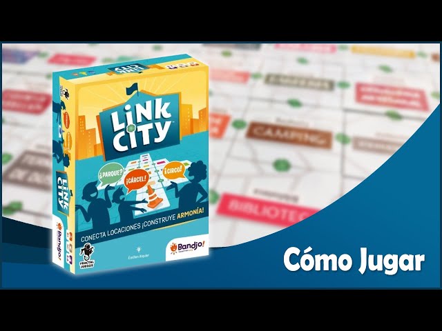Vídeo relacionado con Asmodee Link City, Juego de Mesa, A Partir de 8 Años, De 2 a 6 Jugadores, 30 Minutos por Partida, Español