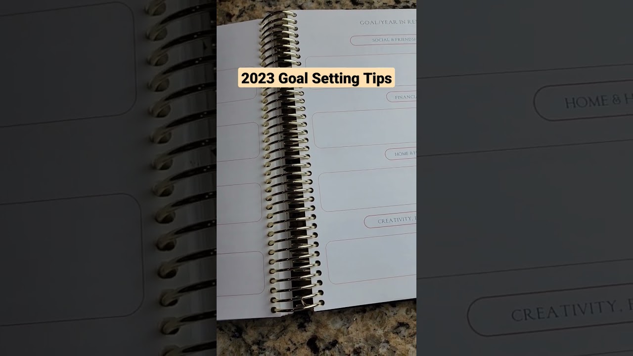 2023 Goal Setting Tips for Moms #2023planner #planwithme Simply Yours Day Planner