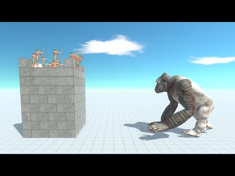 10x TOWER ARCHERS vs EVERY UNIT - Animal Revolt Battle Simulator