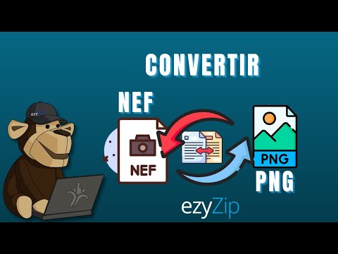 Comment convertir NEF en PNG