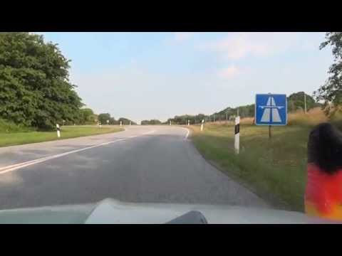 Eisendorf Alt Mühlendorf Autobahn A7 E45 Abfahrt Schuby B201 BRD 4.7.2015