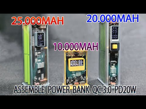 Assemble Power Bank QC 3.0 PD20W TypeC Super Fast Charger