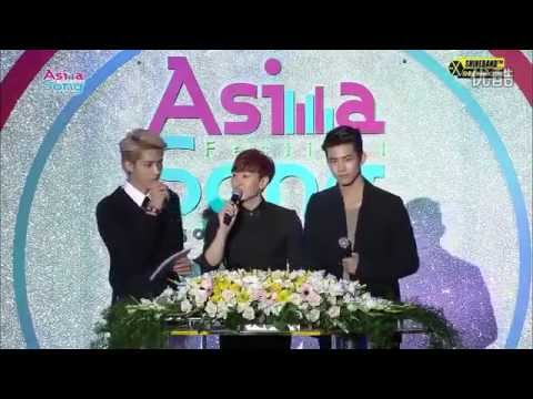 131026 EXO Kris MC TV Offical cut@Asian Song Fest