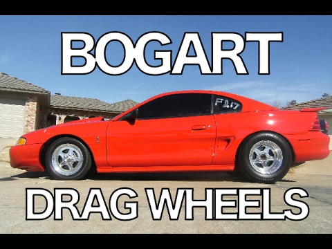 Bogart D10 Polished Aluminum Drag Wheels Review - Mustang Drag Racing - Weld Racing Wheels