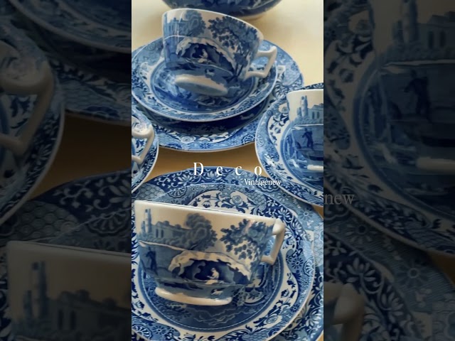 Vídeo relacionado con Spode Blue Italian Dip Bowl - Juego de cuencos de porcelana de 4 a 4 pulgadas con diseño oriental, apto para lavavajillas y microondas para inmersión, aperitivos, postre, vajilla azul y blanca