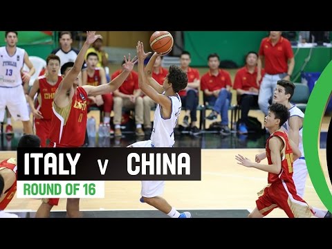 Italy v China - Round of 16 Full Game - 2014 FIBA U17 World Championship