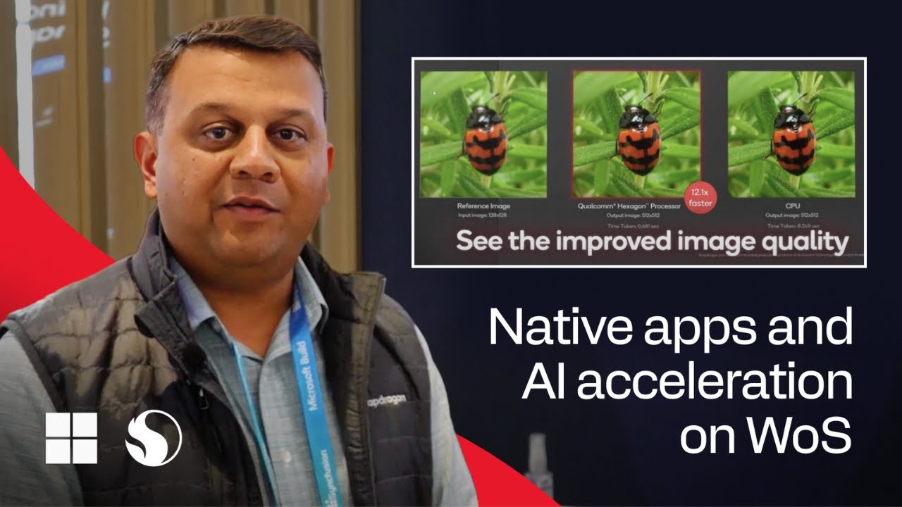 Native apps and AI acceleration on Windows on Snapdragon